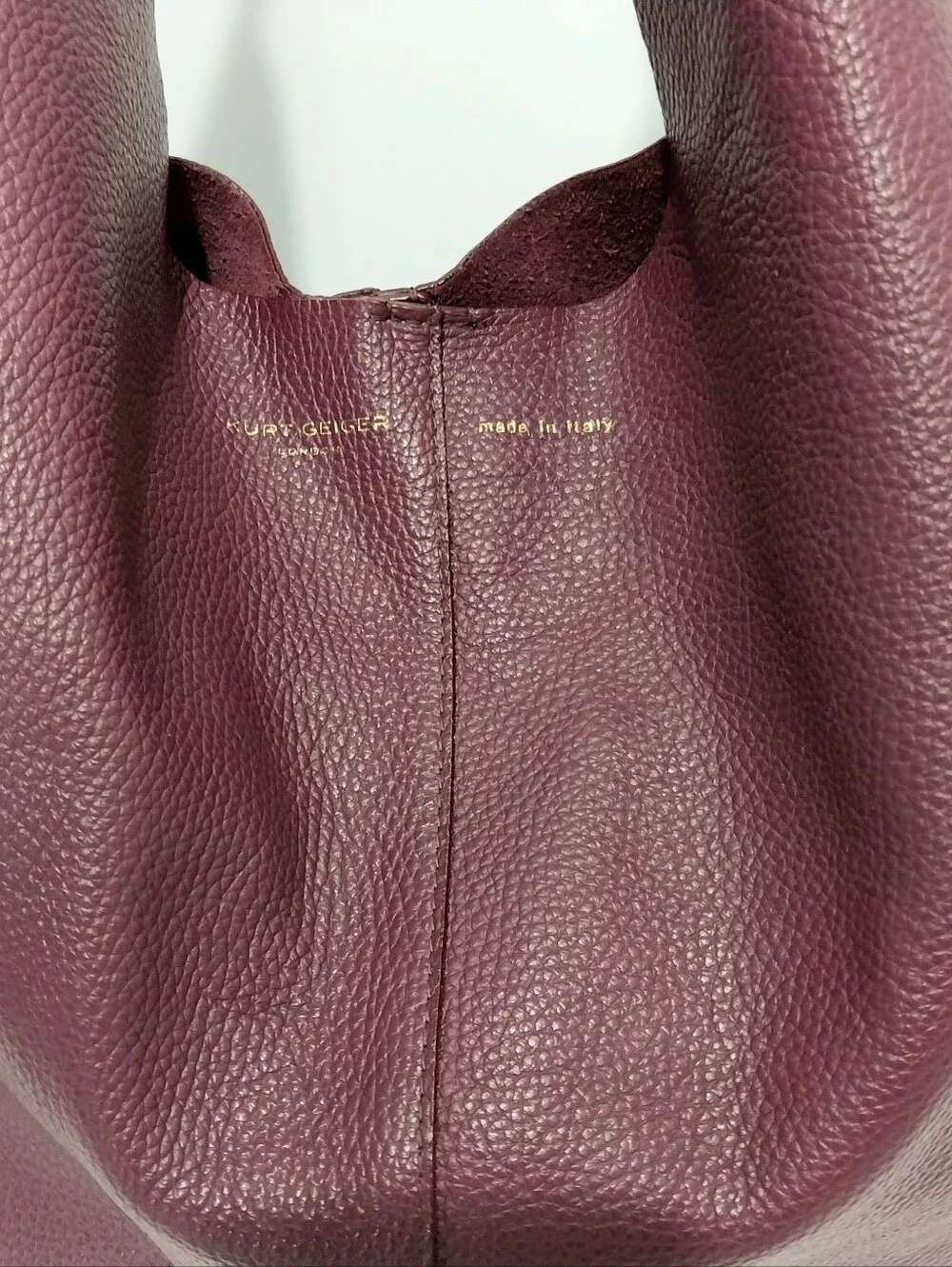 Kurt Geiger The Violet Leather Hobo Bag